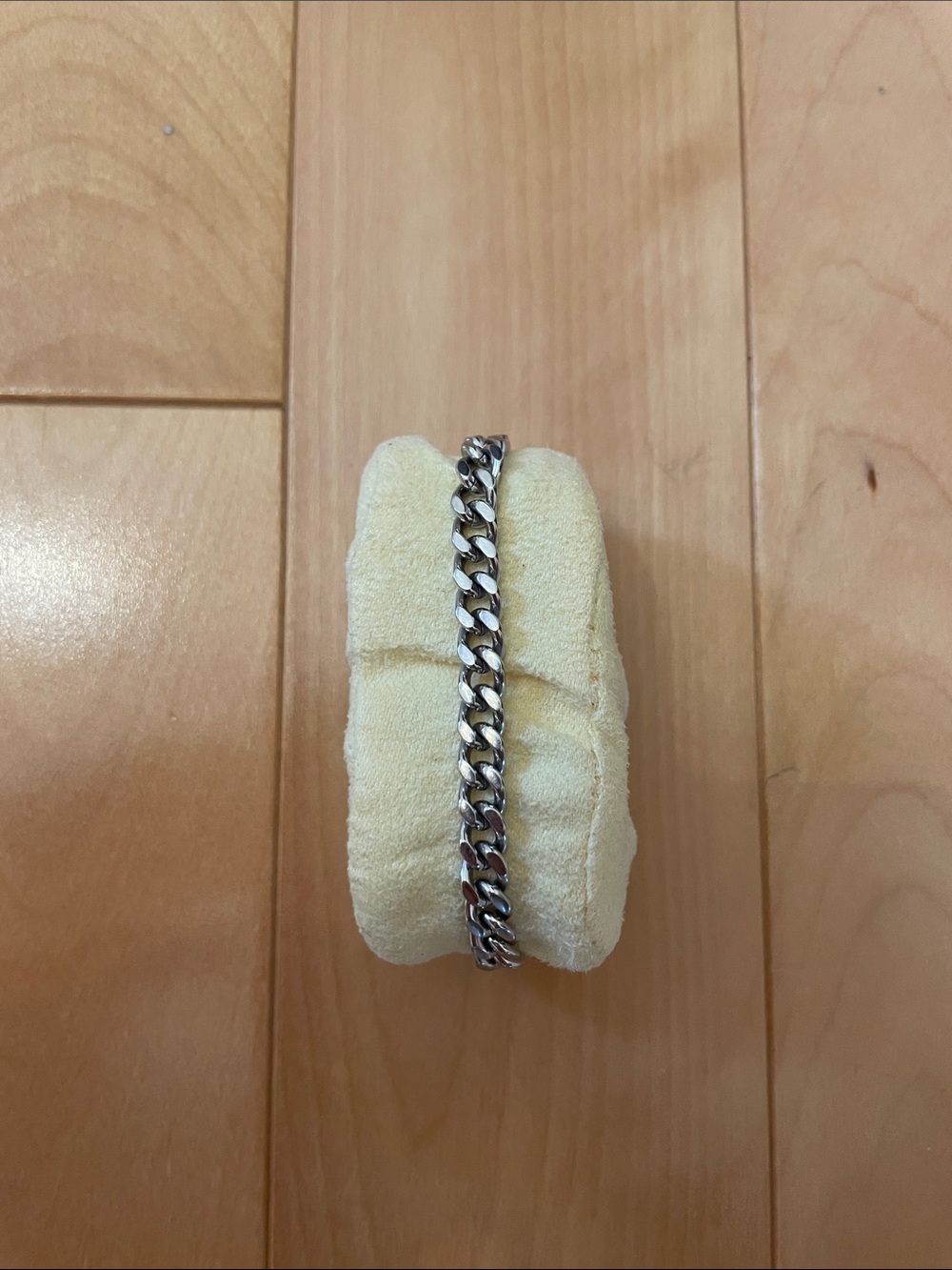 Sterling Silver Curb Chain Bracelet - Women's Accessory